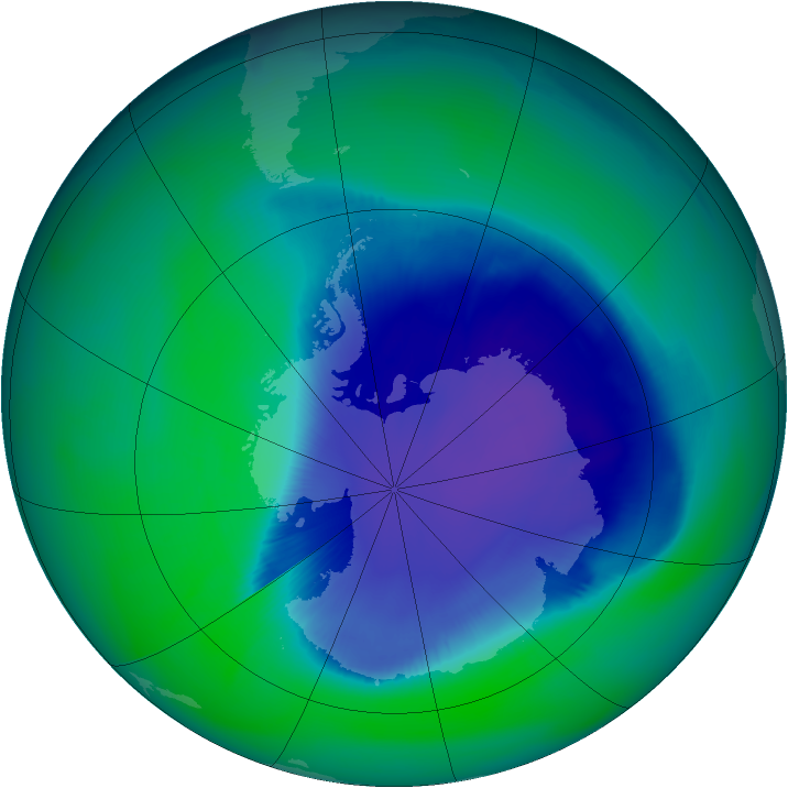 Ozone Map 2006-11-26